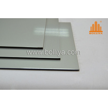 Silver Hairline Brushed ACP for Sign Making Writing Digital Printing